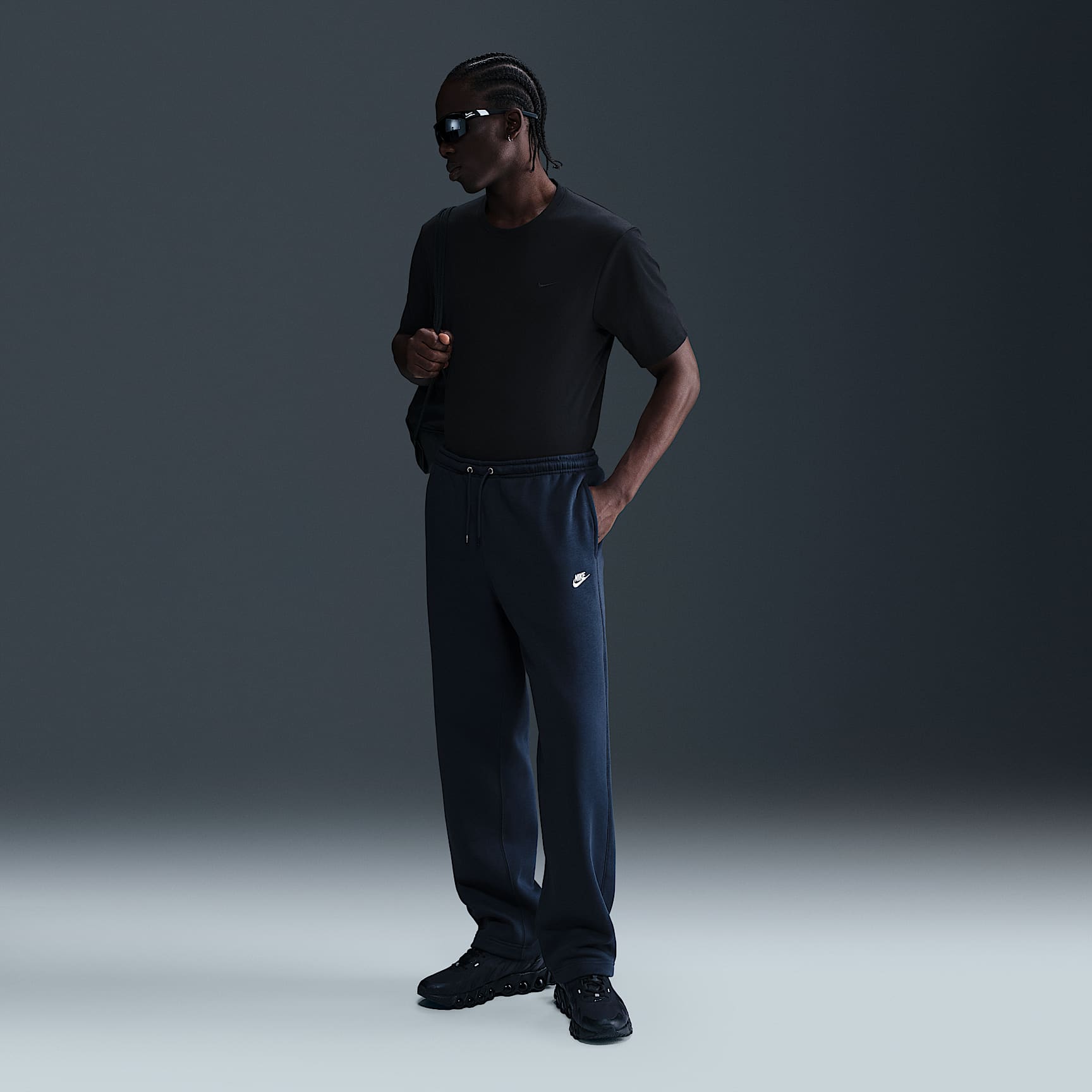 Nike Club Men's Open-Hem Fleece Pants. Nike.com